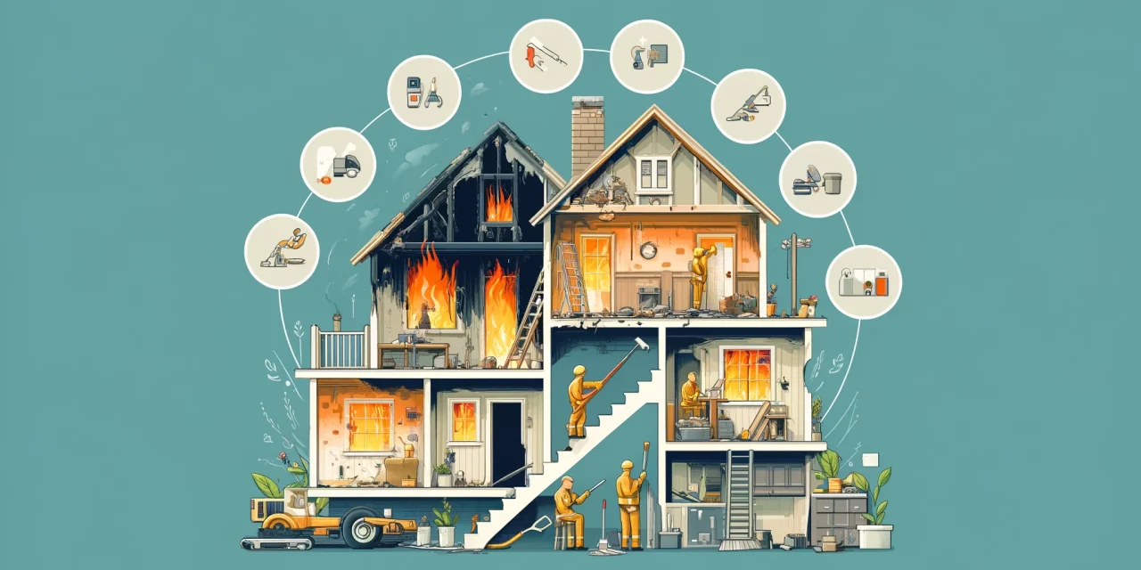 Restoring Your Home After a Fire: A Step By Step Guide