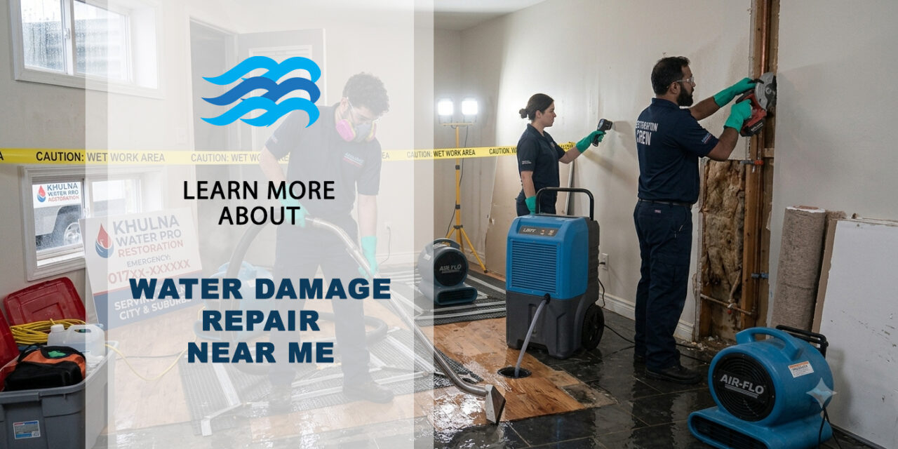 Local Water Damage Repair Near Me