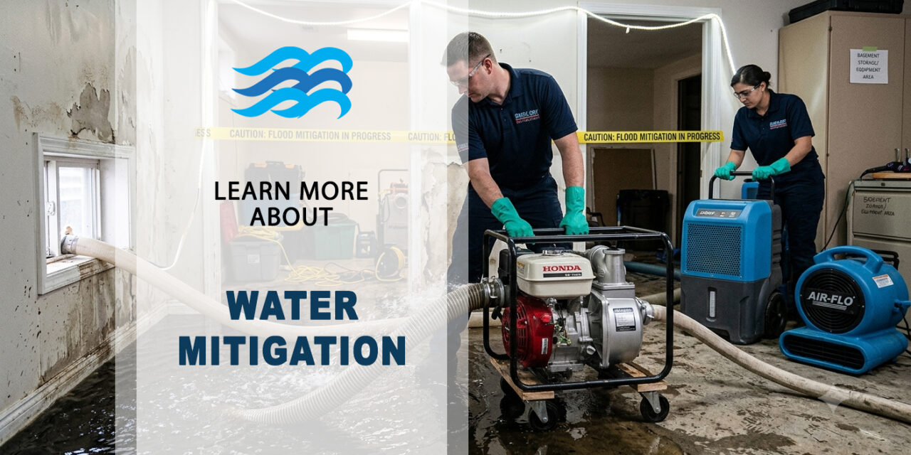 Water Mitigation Services for Rapid Recovery and Restoration