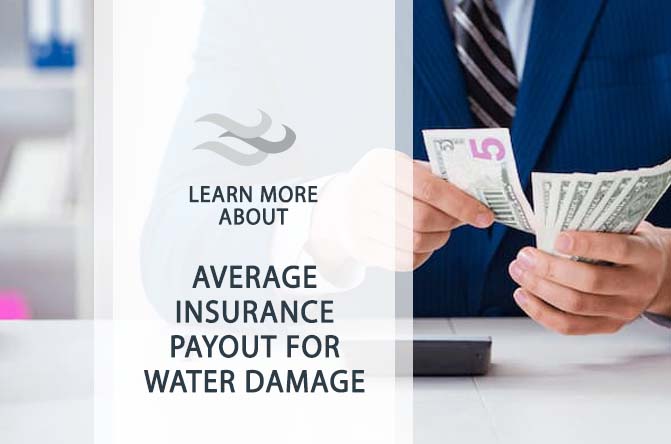 Average insurance payout for water damage