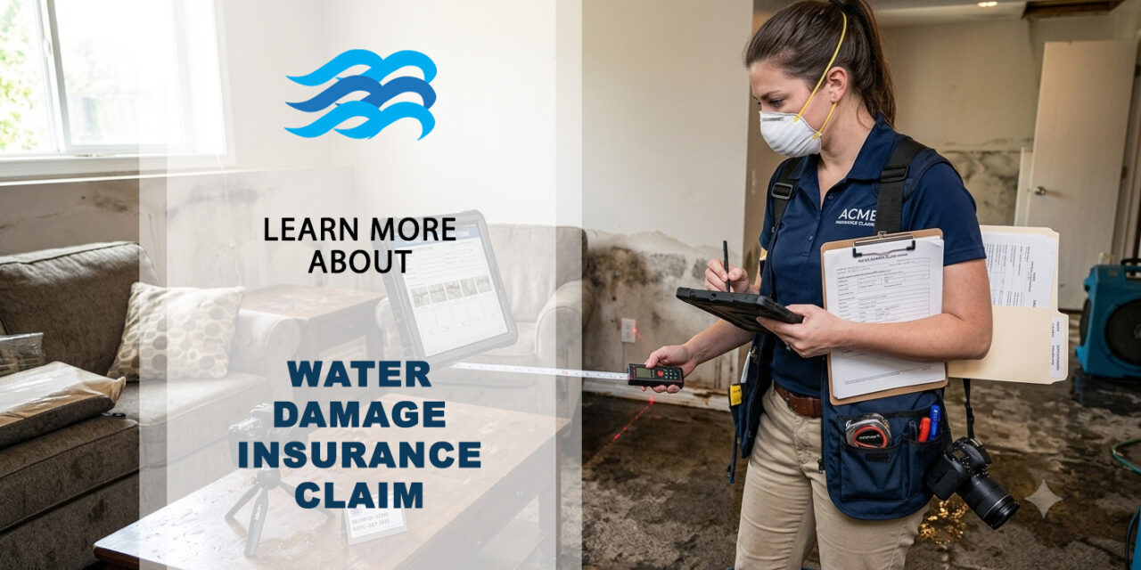 Tips for Successful Water Damage Insurance Claims