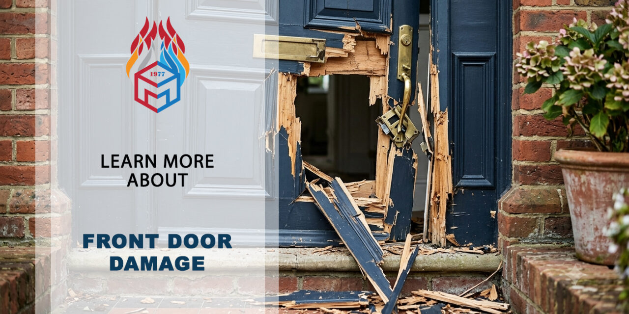 Front Door Damage: Addressing and Repairing Damage Effectively