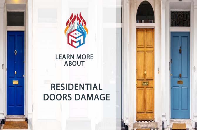 Residential Door Damage: Repairing with Expert Care