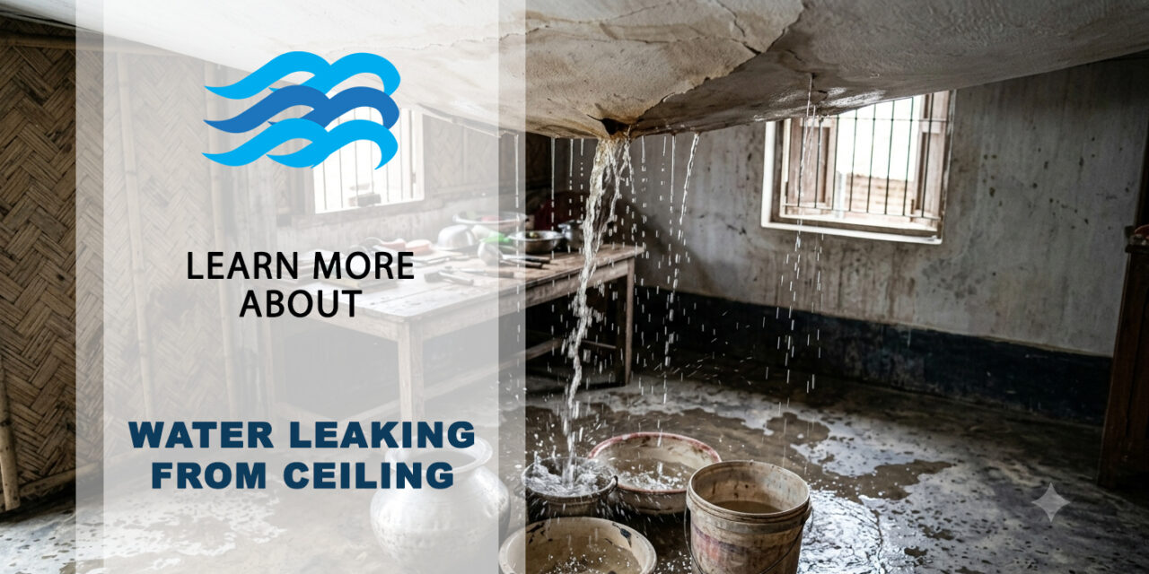 Water Leaking From Ceiling