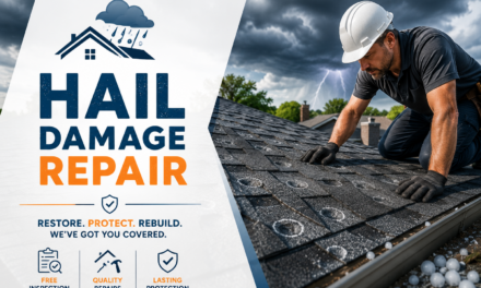 Hail Damage and Commercial Roofing Insurance Claims