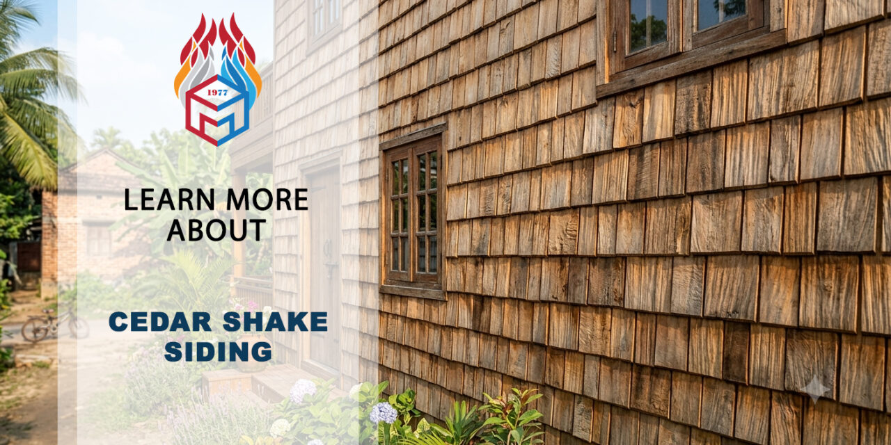 Enhance Your Home’s Charm with Cedar Shake Siding