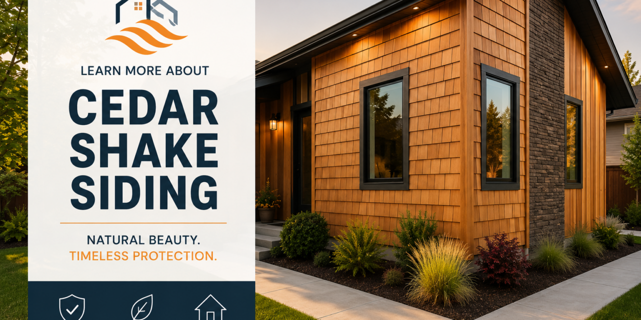 Enhance Your Home’s Charm with Cedar Shake Siding
