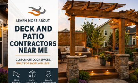 Find Local Excellence: Deck and Patio Contractors Nearby