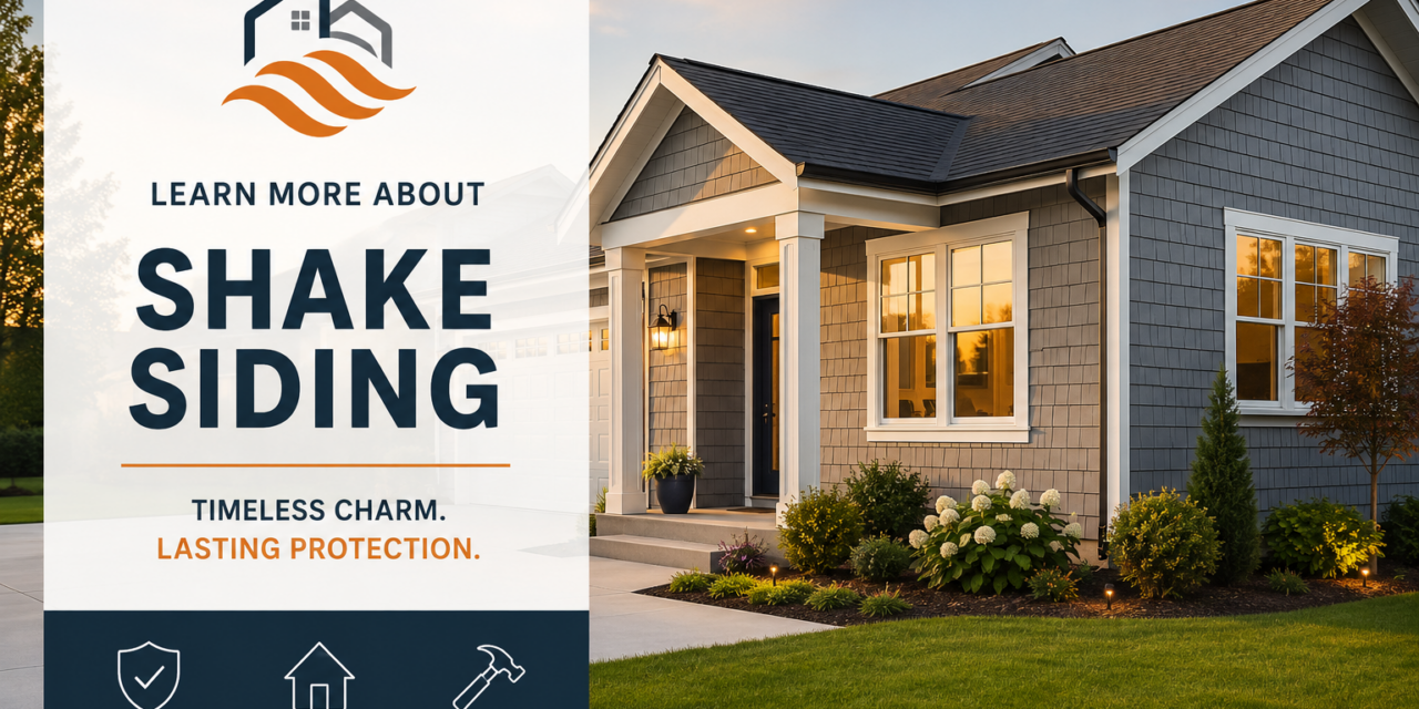 Timeless Elegance: Shake Siding for Your Home Exterior