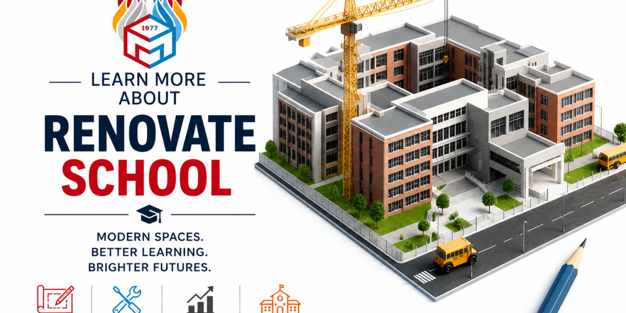 Revitalize Learning Spaces: Renovate School with Expertise