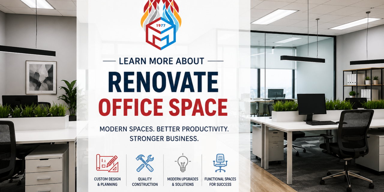 Transform Workspaces: Renovate Office Space for Productivity