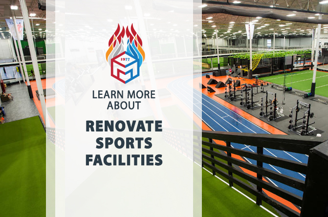 Elevate Athletics: Renovate Sports Facilities with Precision