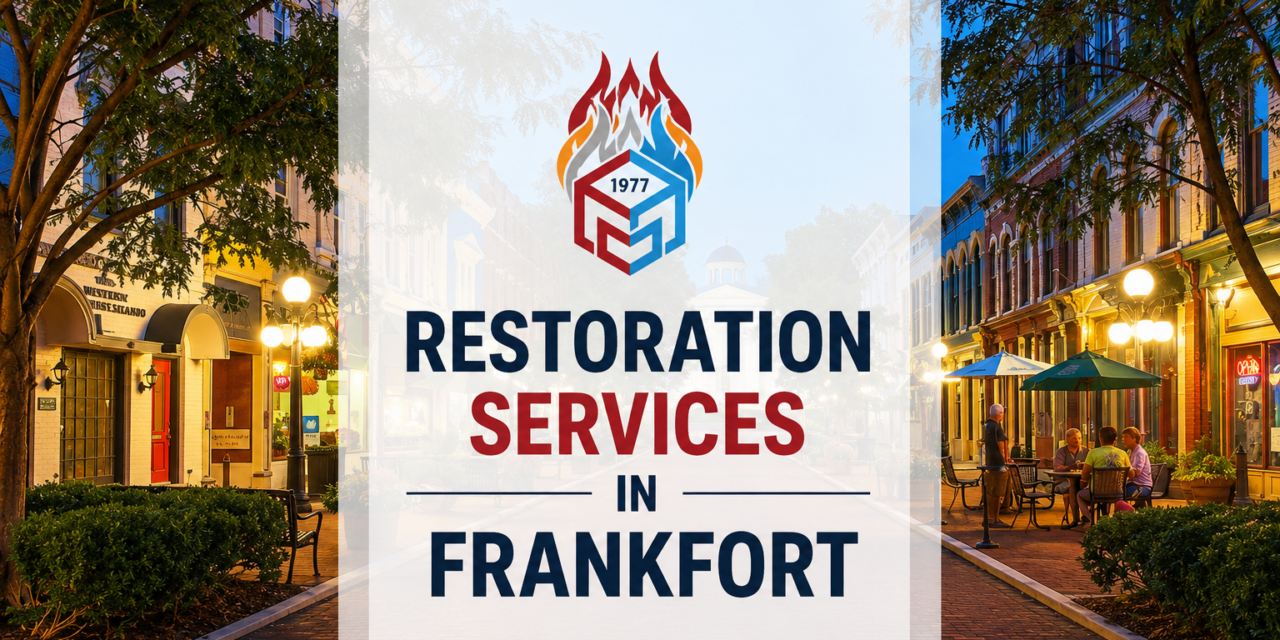 Expert Water and Fire Damage Restoration Services in Frankfort |