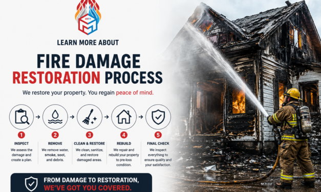 Fire Damage Restoration Process: Your Guide to Swift Recovery