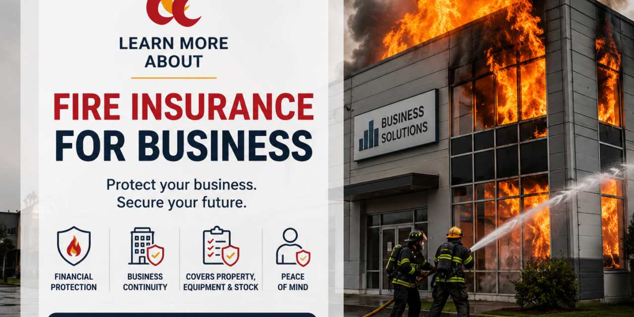 Fire insurance for business: Protect Your Assets
