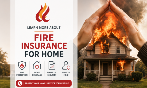 Fire insurance for home: Safeguard Your Residence
