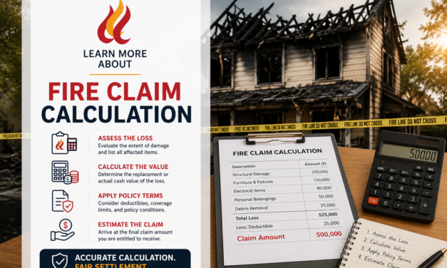Fire Claim Calculation: Maximizing Insurance Benefits
