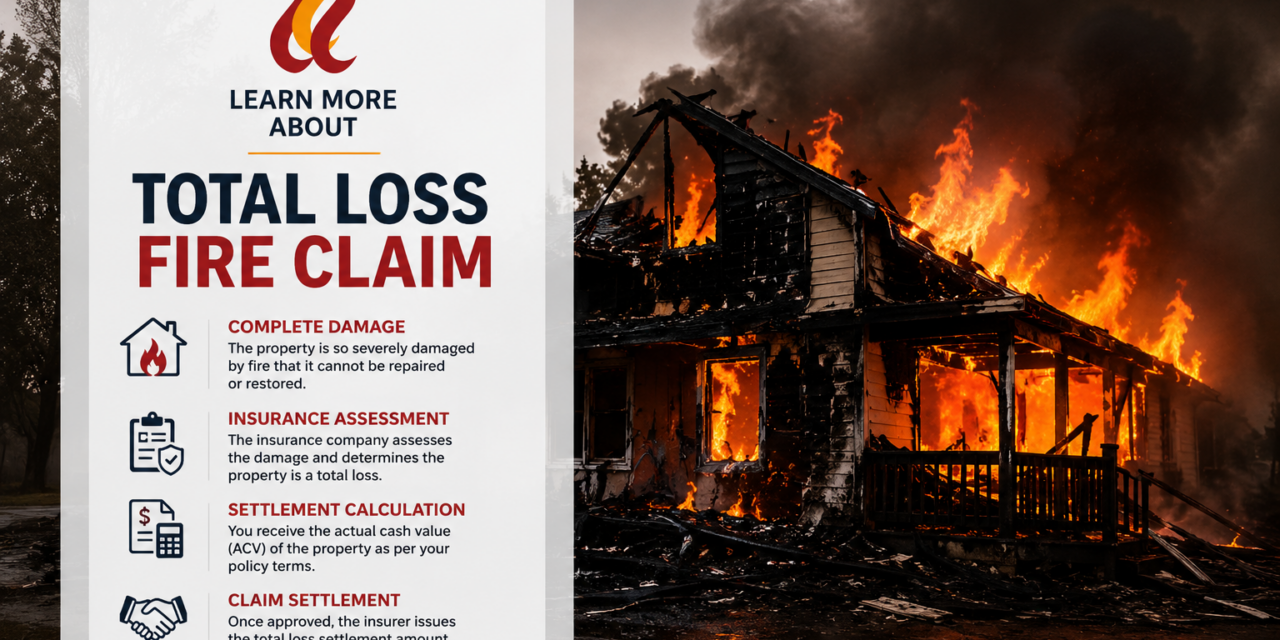 Navigating Total Loss Fire Claim: Expert Guidance