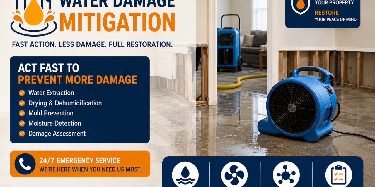 Water Damage Mitigation: Swift Solutions for Recovery