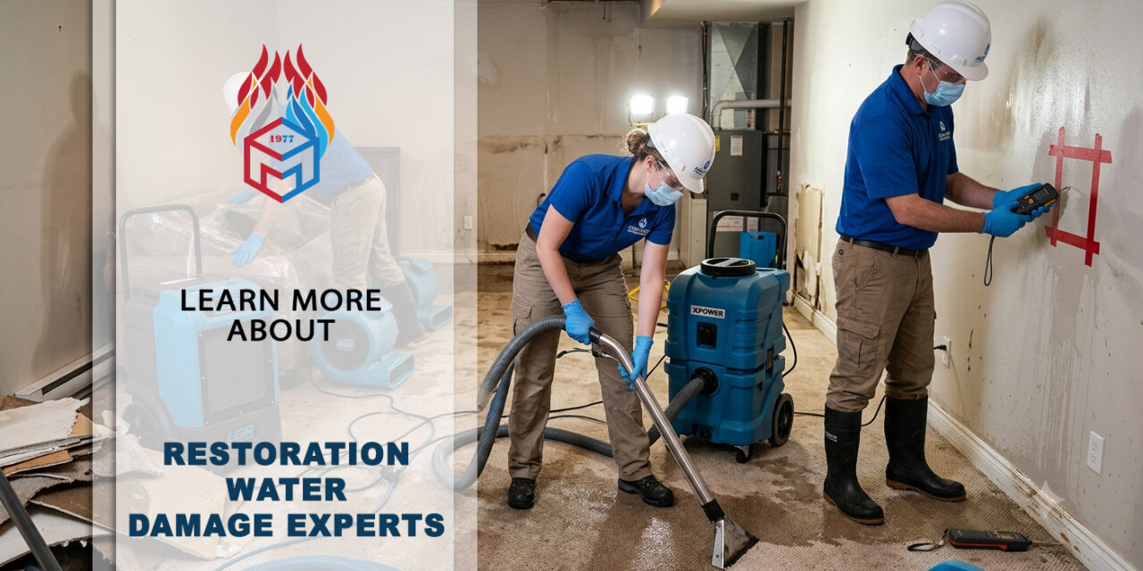 Trusted Restoration Water Damage Experts for Quick Recovery