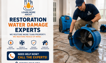 Trusted Restoration Water Damage Experts for Quick Recovery