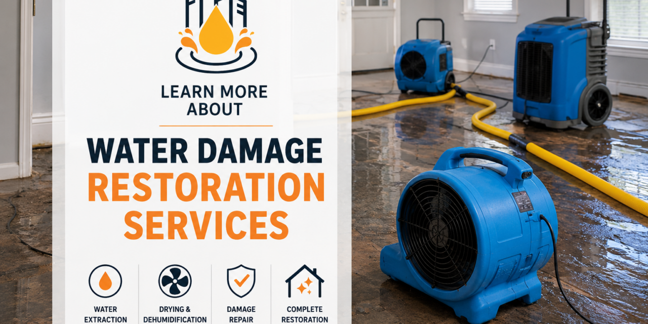 Fast & Reliable Water Damage Restoration Services