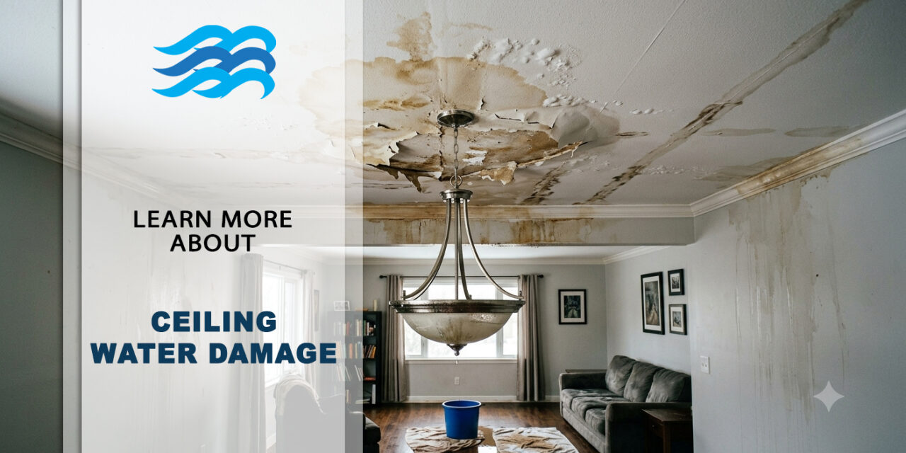 Restore Your Home After Ceiling Water Damage – Expert Help