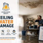 Restore Your Home After Ceiling Water Damage – Expert Help