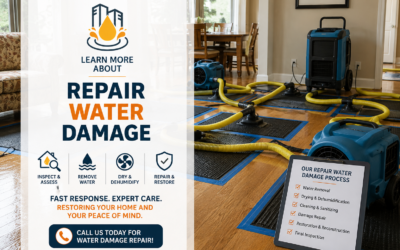 Step-by-Step Guide to Repair Water Damage the Right Way