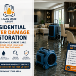 Expert Residential Water Damage Restoration Services Near You