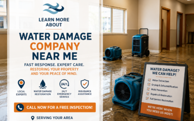 Water Damage Company Near Me – We Restore What Matters
