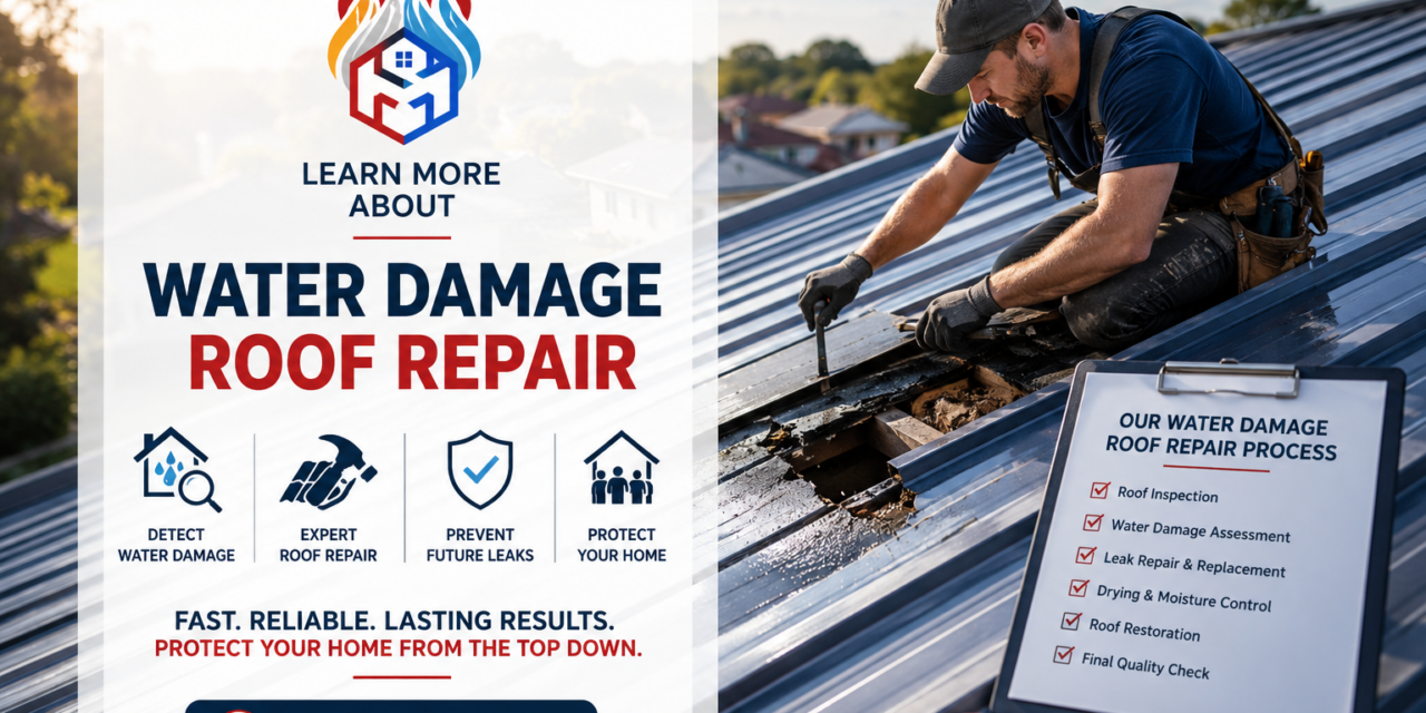 Water Damage Roof Repair – Reliable Fixes to Protect Your Home