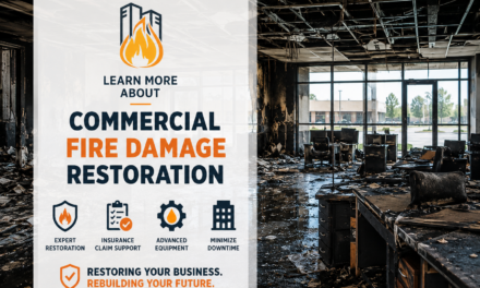 Professional Commercial Fire Damage Restoration Company Near You