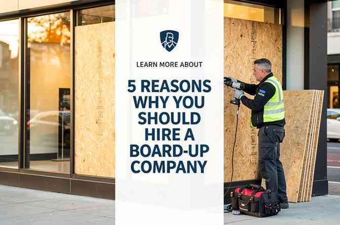 5 reasons why you should hire a board-up company