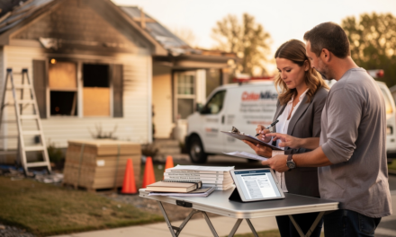 how to deal with insurance adjuster after a house fire